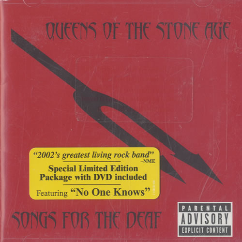 Queens Of The Stone Age Songs For The Deaf US 2-disc CD/DVD